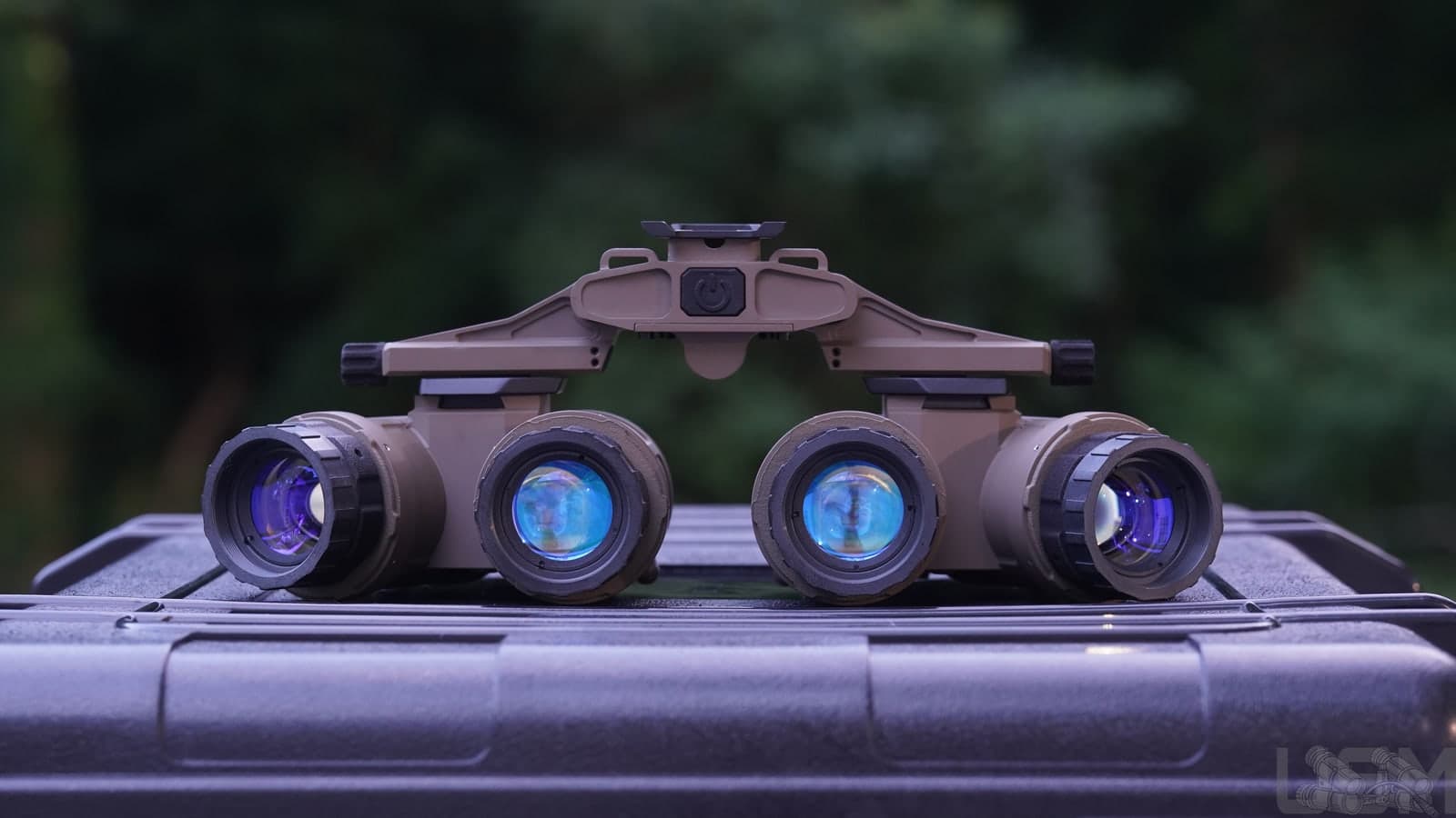 BELLE panoramic night vision housing — quad-tube configuration